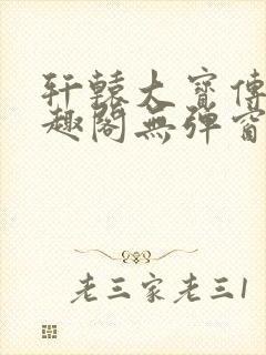 轩辕大宝传奇笔趣阁无弹窗
