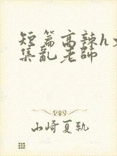 短篇高辣h文合集乱老师封面