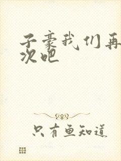 子豪我们再做一次吧
