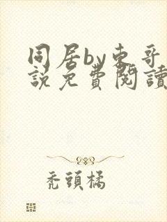 同居by东哥小说免费阅读全文无弹窗封面