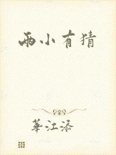 两小有猜