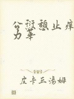 公愆憩止痒古悦力华