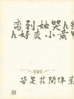 脔到她哭h粗话h好爽小黄鸭