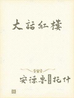 大话红楼封面