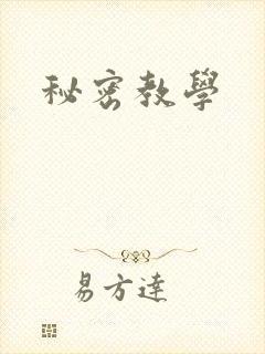 秘密教学封面