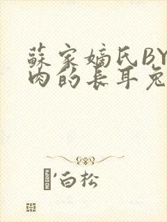 苏家嫡氏BY吃肉的长耳兔