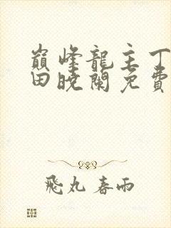 巅峰龙主丁长顺田晓兰免费阅读