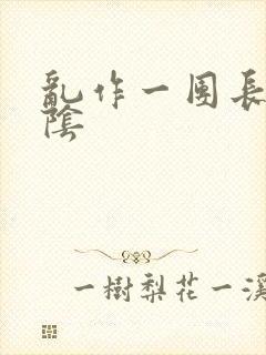 乱作一团长日光阴