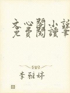 文心阁小说全文免费阅读笔趣阁