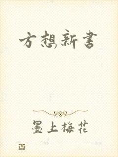 方想新书封面