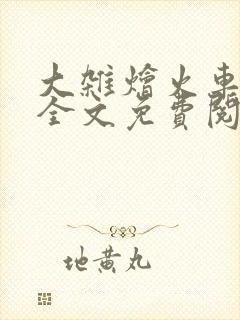大杂烩火车小说全文免费阅读
