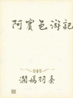 阿宾色游记封面