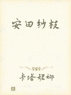 安田纱枝封面
