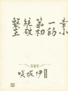 系统第一章给宿主破初的小说封面