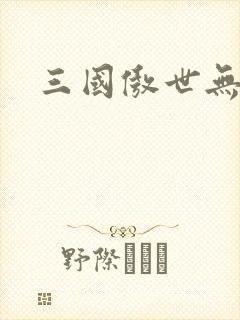 三国傲世无双