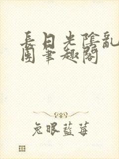 长日光阴乱作一团笔趣阁封面