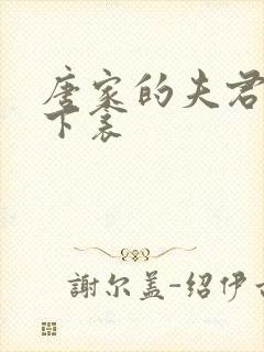 唐家的夫君们帘下衾
