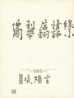 便利店情缘未增删带翻译小说封面