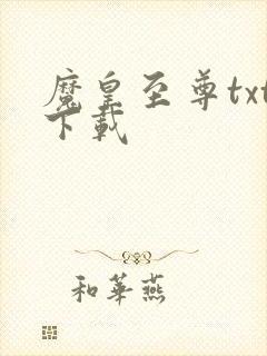 魔皇至尊txt下载