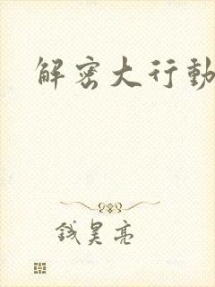 解密大行动
