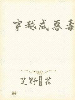 穿越成恶毒女配封面