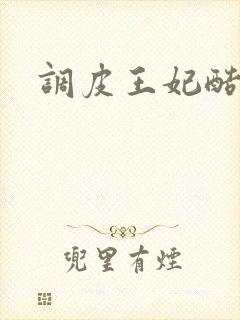 调皮王妃酷王爷
