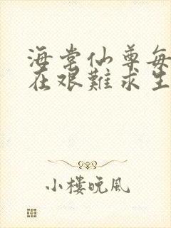 海棠仙尊每天都在艰难求生