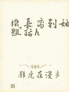 机长脔到她哭h粗话h封面