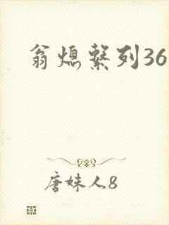 翁熄系列36章封面