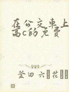 在公交车上弄到高c的免费