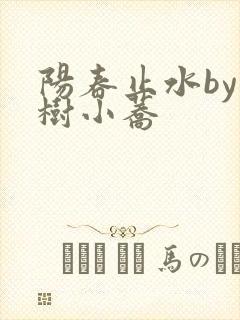 阳春止水by烟树小荞封面