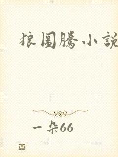 狼图腾小说