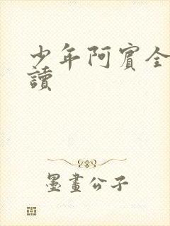 少年阿宾全集阅读