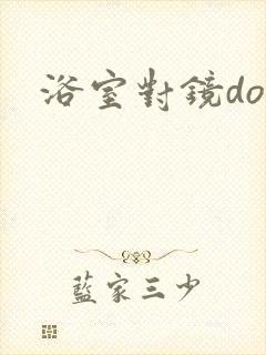 浴室对镜doi