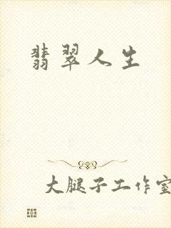 翡翠人生封面