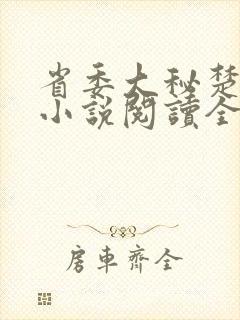 省委大秘楚东恒小说阅读全文
