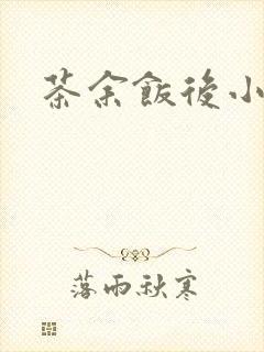 茶余饭后小说