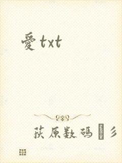 爱txt