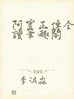 阿宾正传全文阅读笔趣阁