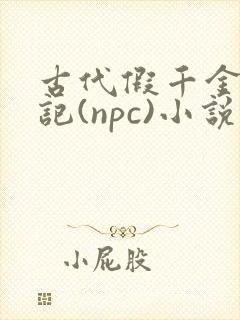 古代假千金挨日记(npc)小说封面