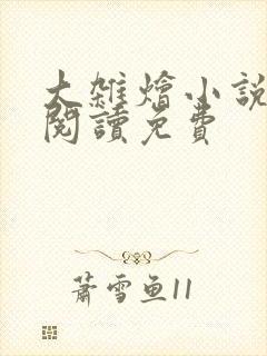 大杂烩小说全集阅读免费