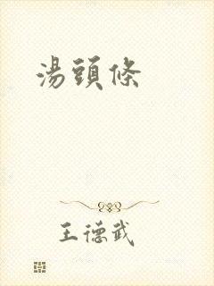 汤头条
