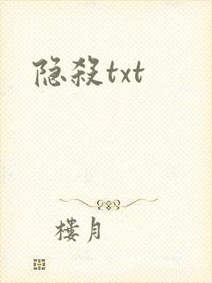 隐杀txt
