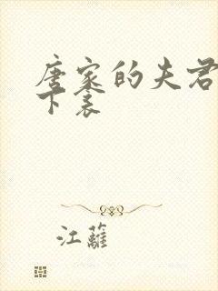 唐家的夫君们帘下衾