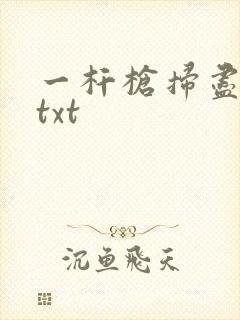 一杆枪扫尽全家txt封面
