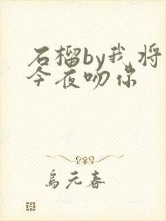 石榴by我将在今夜吻你封面