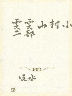 雯雯山村小说第二部