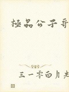 极品公子哥