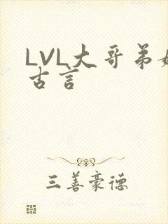 LVL大哥弟媳古言