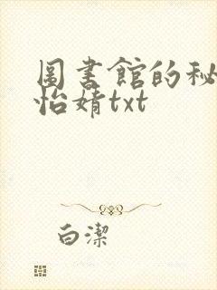 图书馆的秘密程怡婧txt封面